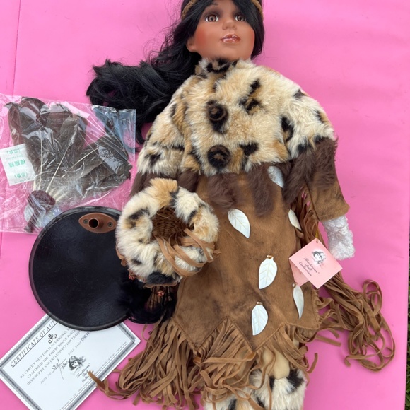 Traditions Doll Collection❤️HOST PICK❤️”One Feather" Doll - Picture 5 of 12